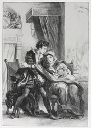 Amleto: Amleto e la Regina, 1834