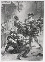 Amleto: La morte di Amleto, 1843