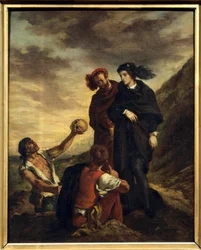 Amleto e Orazio al cimitero