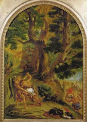 Giacobbe che lotta contro l