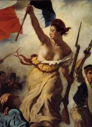 La libertà che guida il popolo (dettaglio)