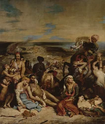 Scene dal Massacro di Chio, 1822