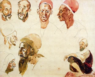 Schizzi di teste