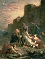 Il martirio di Santo Stefano, 1860