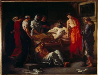 La morte di Marco Aurelio (121-180)