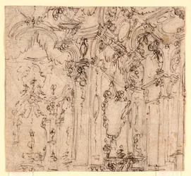 Scenografia: Sala in un palazzo