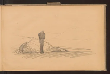 Recto: morte di Pegaso; verso: dettagliate note sui colori