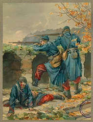 Mattina della battaglia di Vailly, morte del caporale Marge