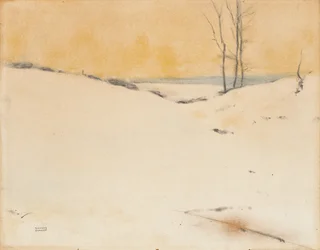 Nella neve, c.1916