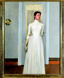 Ritratto di Marguerite Khnopff, sorella dell