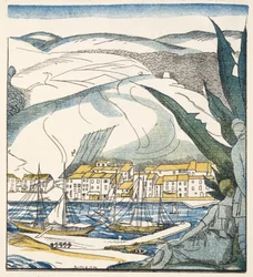 Antibes, da Gazette de Bon Ton, pub. 1920