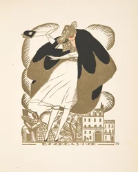 Bourrasque, da una Collezione di Tavole di Moda, 1920