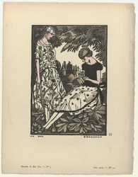 Gazette du Bon Ton, 1920 - No. 5, Pl. 34: Un po