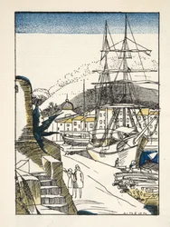 St Tropez da Gazette de Bon Ton, pub. 1920