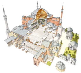 Hagia Sophia. Istanbul, Turchia