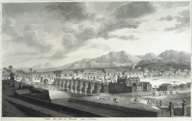 Veduta del Forte Santiago a Manila
