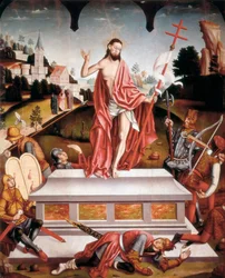 La Resurrezione, dipinto di Fernando Gallego