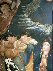 Ascensione di Gesù al cielo, dettaglio