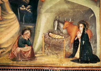 Natività, dalla Cappella di San Michele, Monastero di Pedralbes, Barcellona