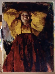 Donna in giallo