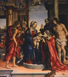 Matrimonio mistico di Santa Caterina d