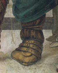 San Filippo scaccia il drago dal tempio di Hieropolis (dettaglio)