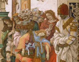 San Filippo intima a un mostro di lasciare il tempio di Marte a Hierapolis (dipinto)