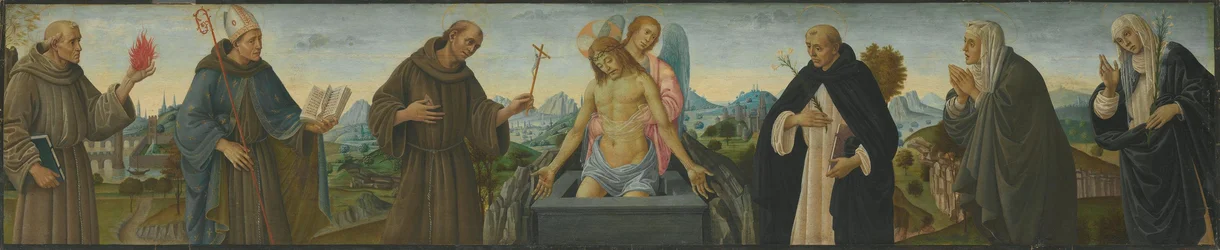 Uomo dei dolori e sei santi (Sant