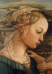 Madonna ... (tempera su tavola)