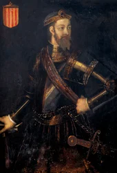 Ritratto di Ramon (Raymond) Borell I (972-1017), conte di Barcellona, Gerona e Ausona