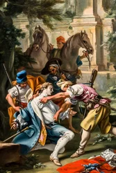 Attacco dei briganti, 1735/40 circa (dipinto)