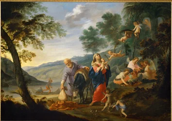 Riposo durante il volo verso l