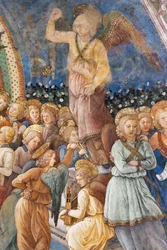 Angeli, particolare dell