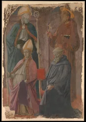 Santi Agostino e Francesco, un vescovo santo e San Benedetto