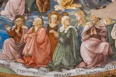 Santi, particolare dell
