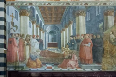 Il funerale di Santo Stefano (dettaglio)