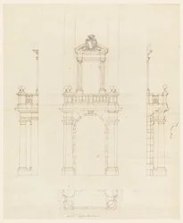 Telaio e cornice di una porta