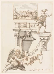 Disegno, architettura e studi di figura, 1750-90
