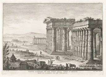 Veduta laterale di