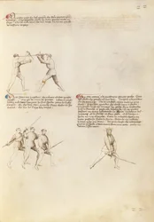 Combattimento con pugnale e spada