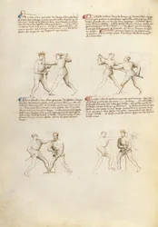 Combattimento con pugnale e spada