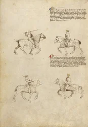 Combattimento equestre con la spada