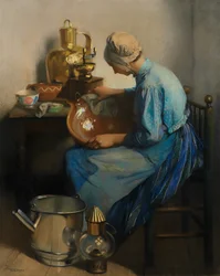 La donna delle pulizie