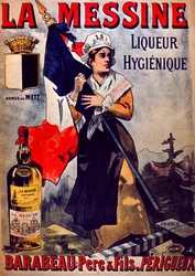 Pubblicità della Messine Liqueur Hygienique