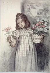 La venditrice di fiori, da 