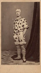 Ritratto di clown, c. 1863 (foto)