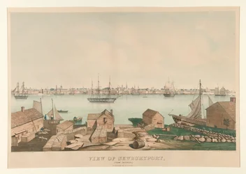 Veduta di Newburyport, (da Salisbury)