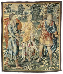 Arazzo biblico, Bruxelles, metà del XVI secolo