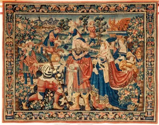 Arazzo fiammingo. XVI secolo.