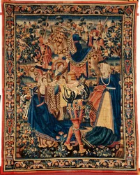 Arazzo fiammingo. XVI secolo